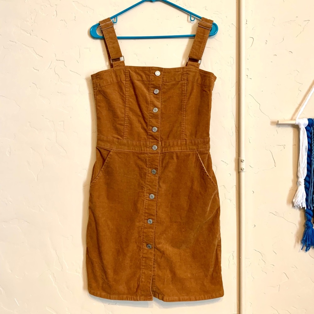 Gap Corduroy Button Down Dress